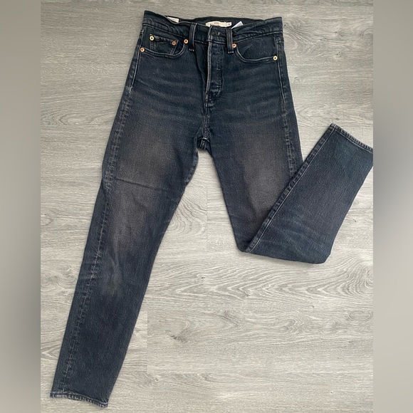 Levi’s black Wedgie jeans size 26 - Picture 3 of 3